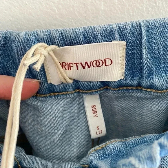 DRIFTWOOD Jeans Ruby Pull-On Relaxed Jean - Bouquet Sz Small - Picture 4 of 10